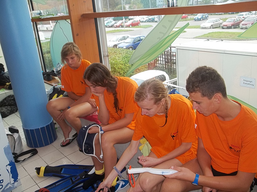 Hokej pod wodą Walenie Siemianowice Śląskie Wrocław  2014